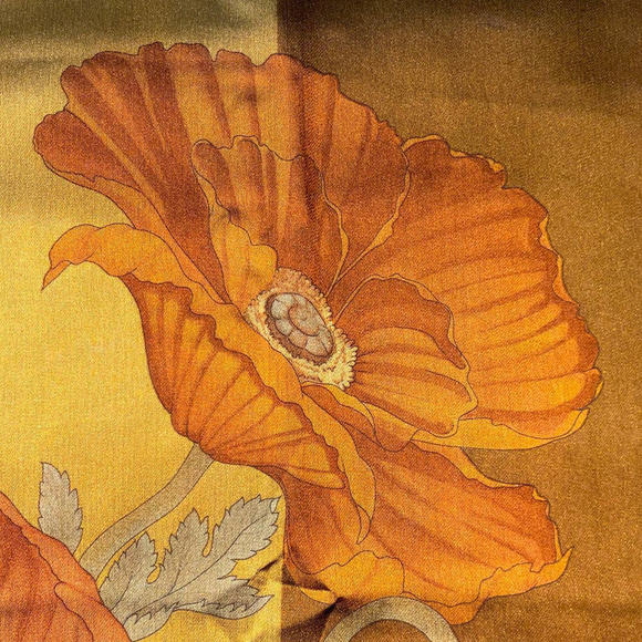 Salvatore Ferragamo Rectangular Silk Scarf 16”x 54” - Picture 12 of 15